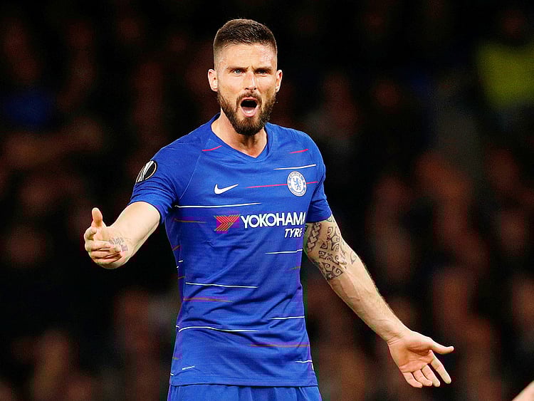 Chelsea’s Olivier Giroud