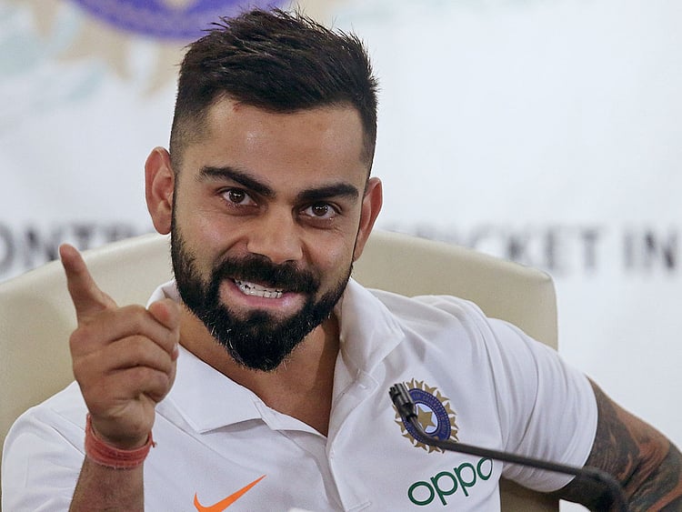 Indian captain Virat Kohli