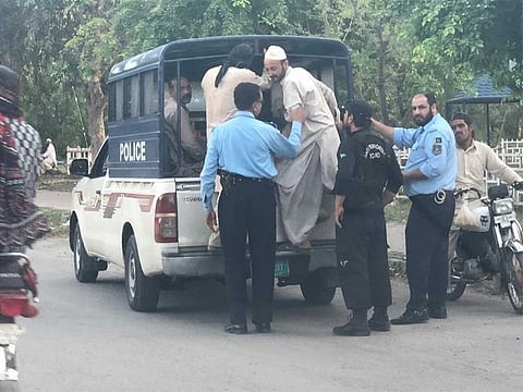 Islamabad police have launched campaign against professional beggars in the federal capital.