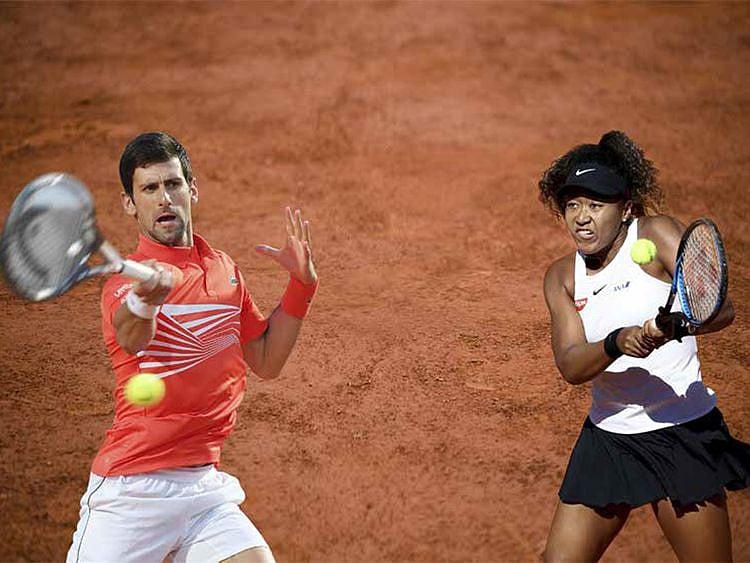 No. 1 priorities for Djokovic and Osaka at French Open