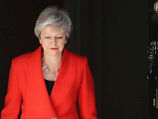 British PM Theresa May announces her resignation 