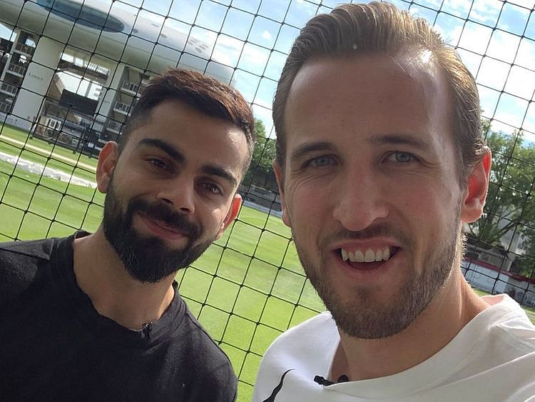 Harry Kane and Virat Kohli