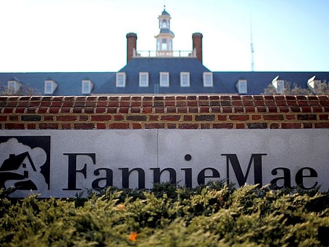 A sign in front of the Fannie Mae headquarters is photographed in Washington February 11, 2011.  