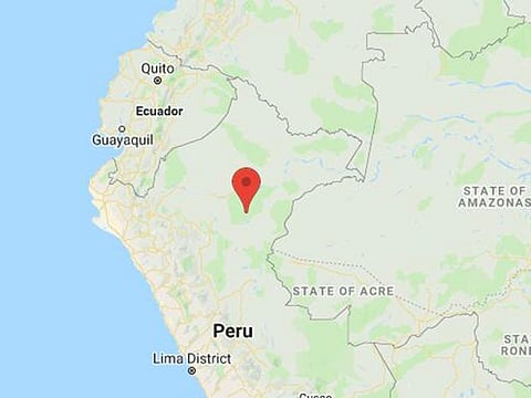 Peru earthquake