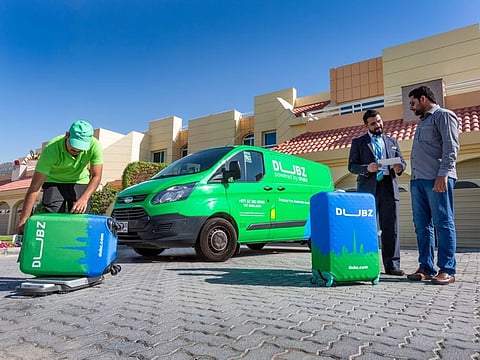 DUBZ saves you from the baggage line and dealing with unwieldy suitcases in the summer heat. It also buys you up to two hours of time before your flight