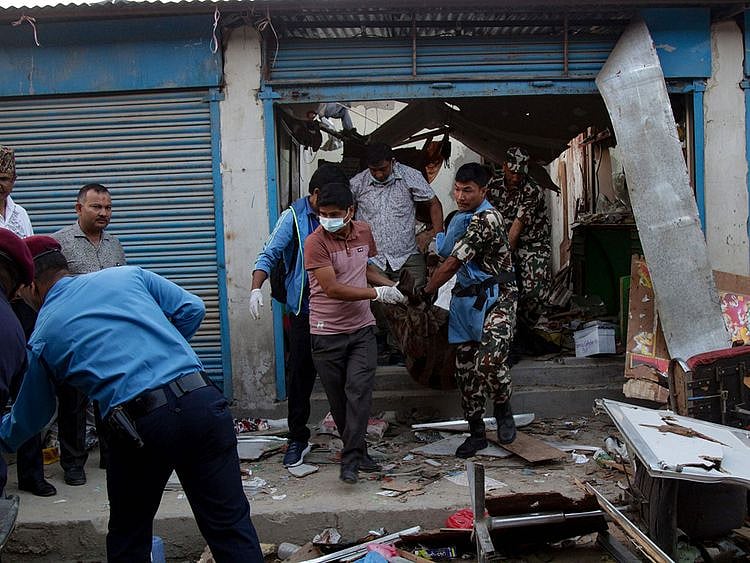 Nepali security personnel