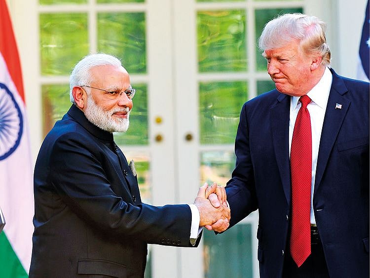 President Donald Trump and Indian Prime Minister Narendra Modi