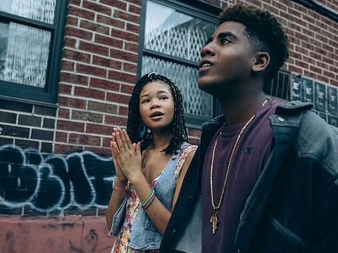 Storm Reid as Lisa and Jharrel Jerome as Korey Wise