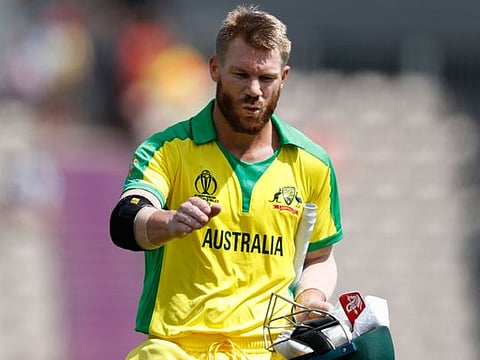 Australia's David Warner.
