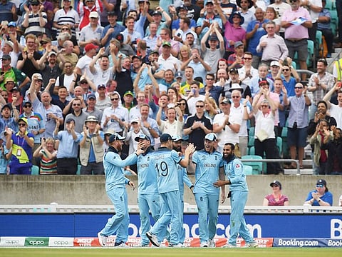 England faced South Africa during the 2019 Cricket World Cup in London 