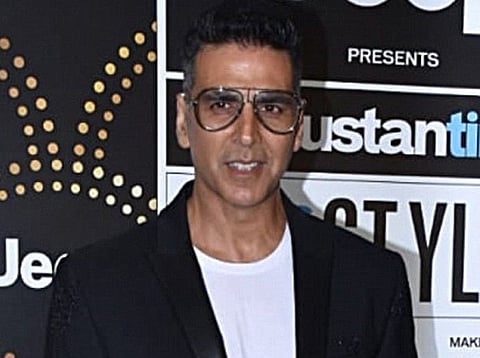 Actor Akshay Kumar at the red carpet of "The Hindustan Times Indiaâs Most Stylish Awards 2019"  in Mumbai, on March 29, 2019. (Photo: IANS)