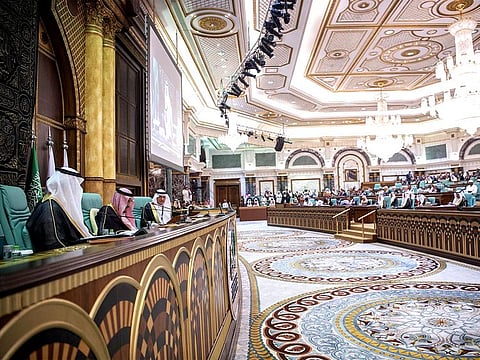 A general view of a summit of the 57-member Organisation of Islamic Cooperation (OIC) held in Makkah on June 1, 2019.