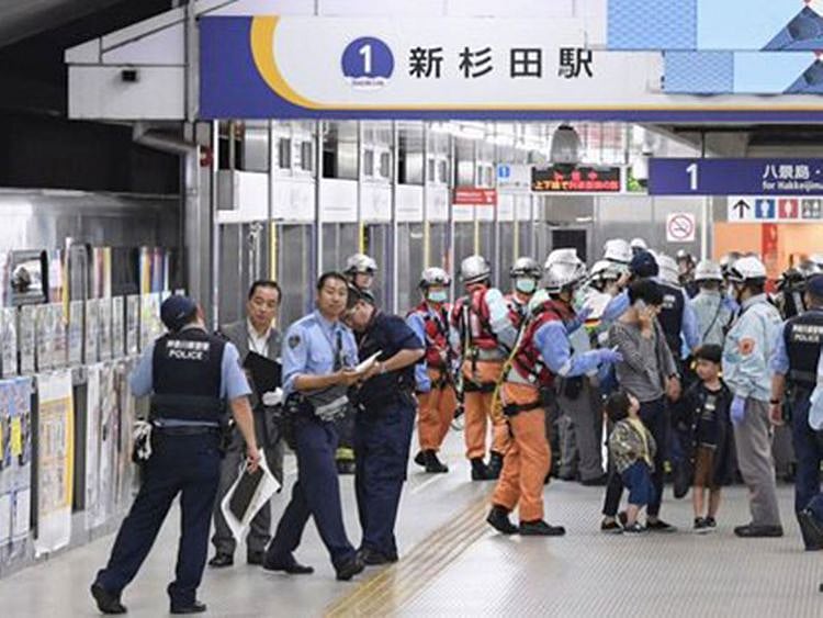 Japan train wrong way