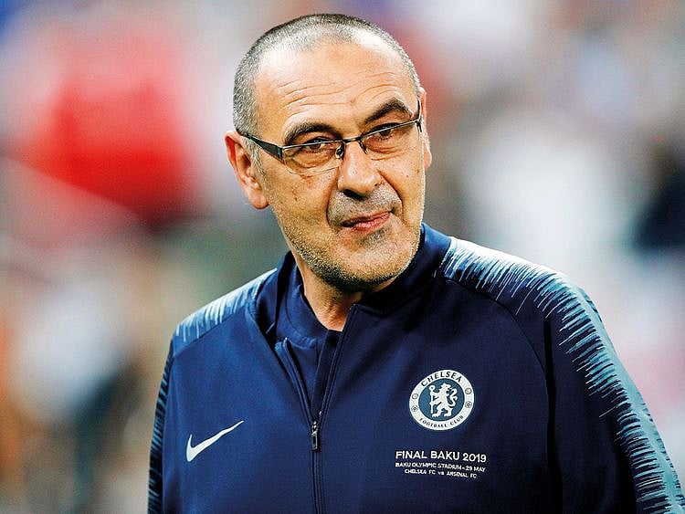 Chelsea manager Maurizio Sarri