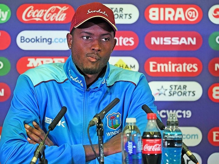 West Indies' captain Jason Holder
