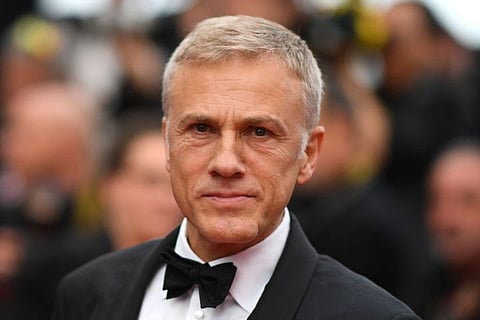 (FILES) In this file photo taken on May 24, 2019 German Austrian actor Christoph Waltz arrives to attend the "Pierre Angenieux ExcelLens in Cinematography Award" at the 72nd edition of the Cannes Film Festival in Cannes, southern France. Christoph Waltz, Gina Gershon and French actor Louis Garrel are set to star in Woody Allen's new romantic comedy, which he starts filming in Spain's northern seaside resort of San Sebastian on July 10, its production company said on June 4, 2019. / AFP / LOIC VENANCE