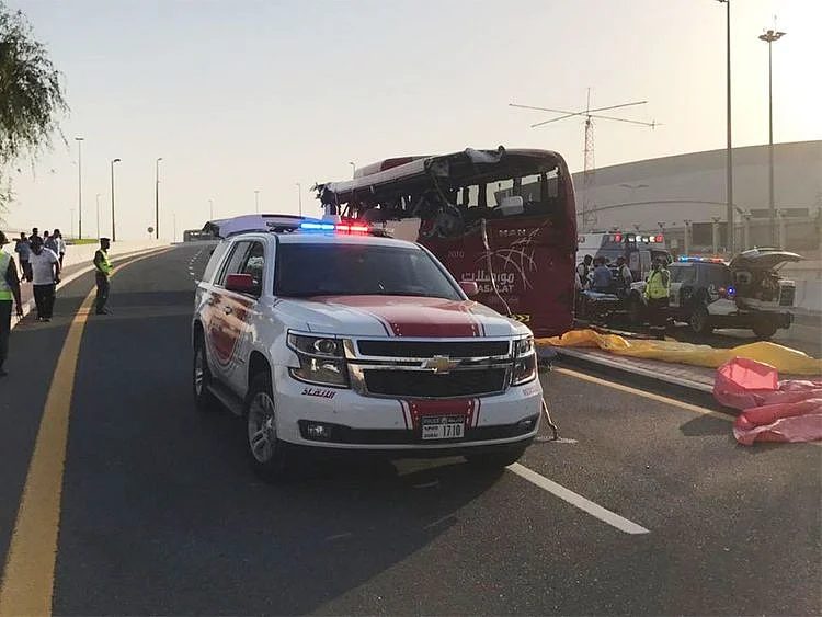 15 people killed in bus accident in Dubai