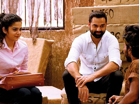 Mithila Palkar and Abhay Deol in ‘Chopsticks’.