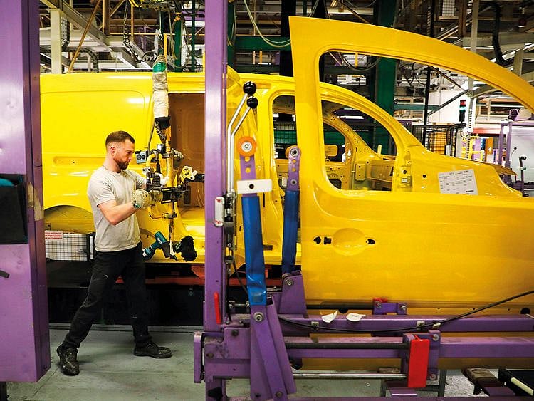 The Renault factory in Maubeuge, northern France