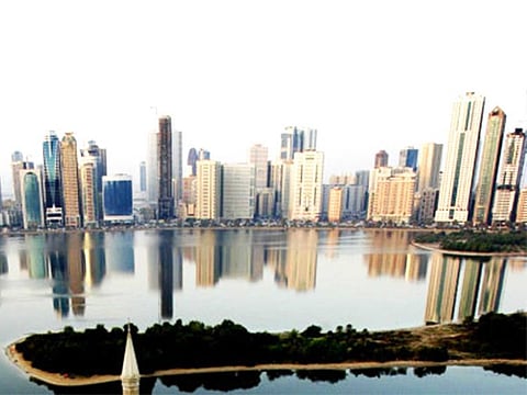 Sharjah's skyline.  Sewa will continue to provide such incentives during the upcoming months until the crisis is fully over.