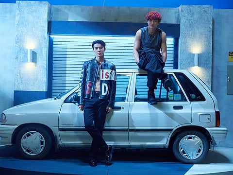 Exo’s Sehun and Chanyeol.