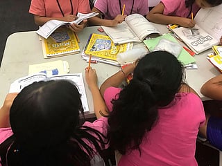 Unaccompanied alien children at an Office of Refugee Resettlement (ORR) funded shelter in Homestead, Florida. 
