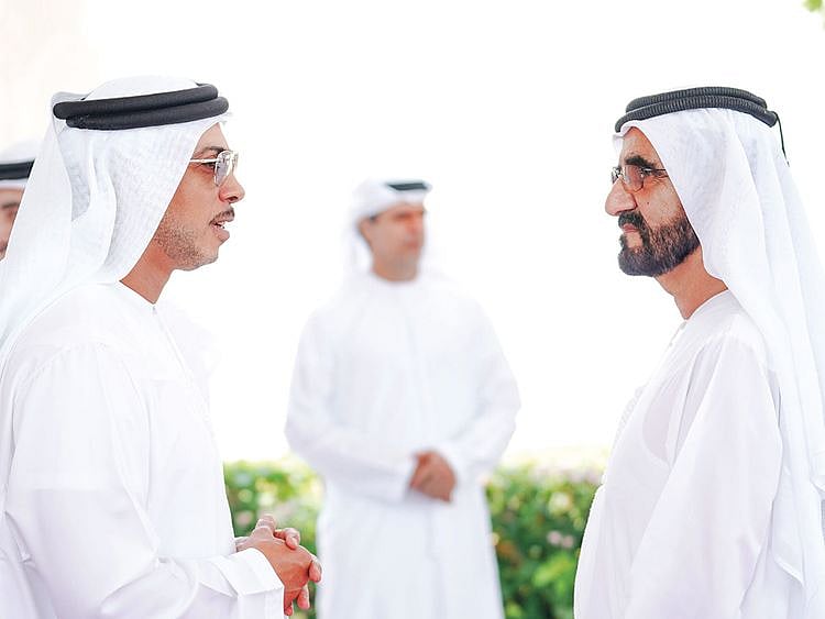 Shaikh Mohammad holds talks with Shaikh Mansour
