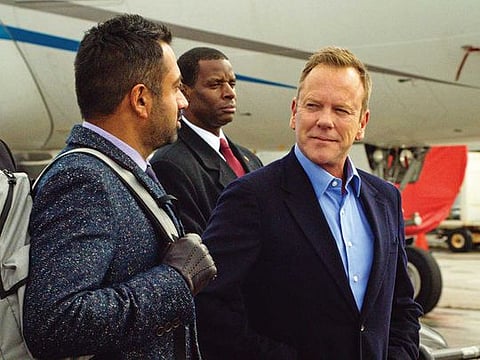 Kal Penn and Kiefer Sutherland in ‘Designated Survivor