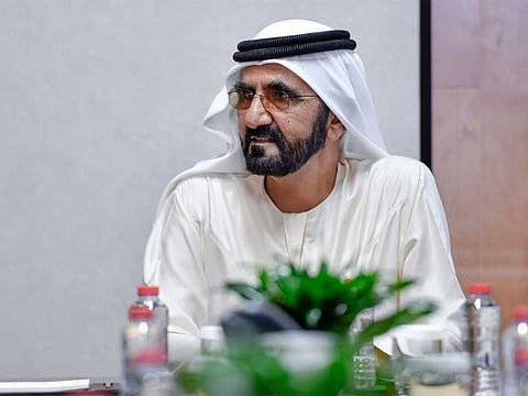 His Highness Sheikh Mohammed Bin Rashid Al Maktoum, Vice-President and Prime Minister of the UAE and Ruler of Dubai.