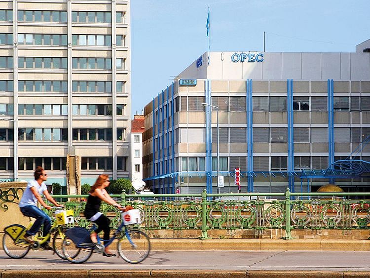 The Opec headquarters in Vienna