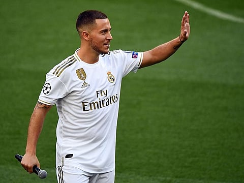 Belgian footballer Eden Hazard