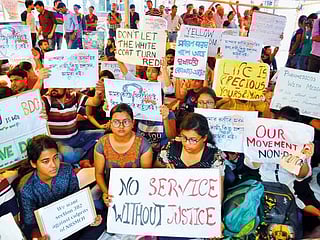 Indian doctors protest poor security in hospitals