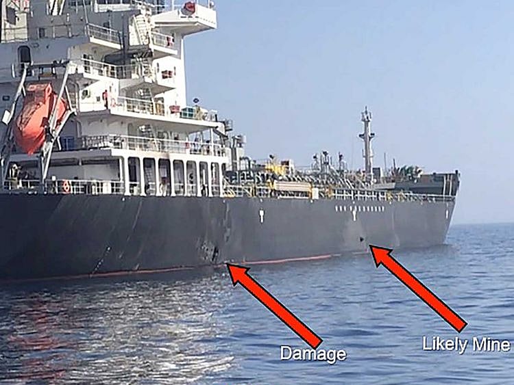 Tanker attack