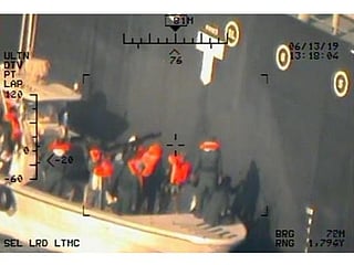 New US photos incriminate Iran in tanker attack