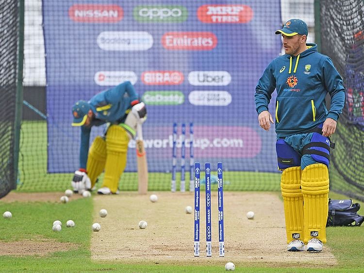 Australia's captain Aaron Finch