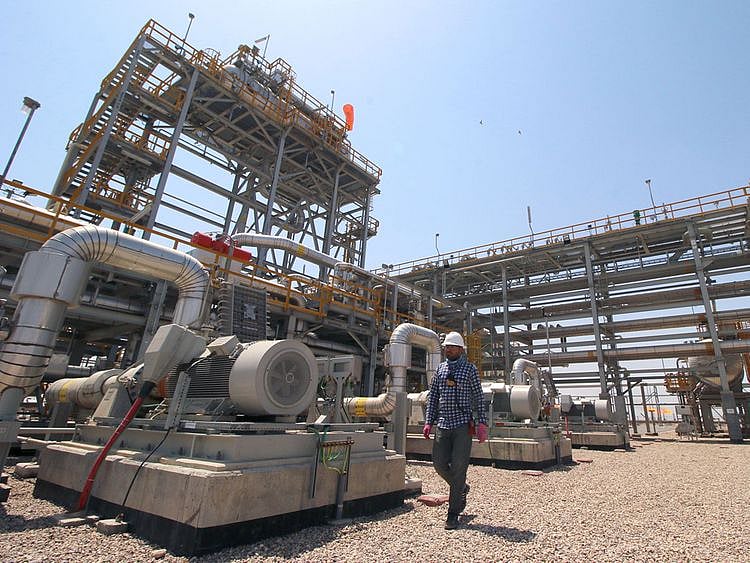 A staff of the West Qurna-1 oilfield