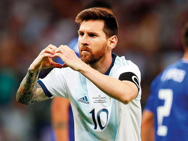 Argentina's Lionel Messi