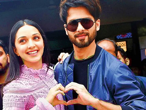 Kiara Advani with Shahid Kapoor