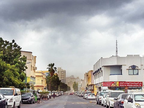 A sudden change in the weather in most parts of the country resulted in dark clouds that plunged areas into darkness yesterday afternoon, followed by rain. This helped bring some relief on an otherwise sweltering day.