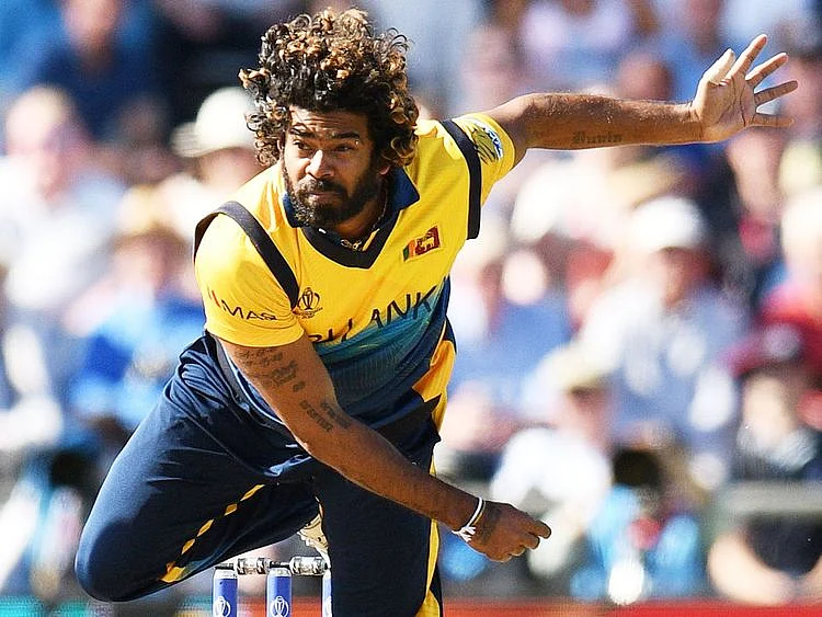 Sri Lanka's Lasith Malinga