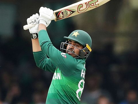 Pakistan's Haris Sohail will miss the three ODIs against England which begin today due to a hamstring injury.