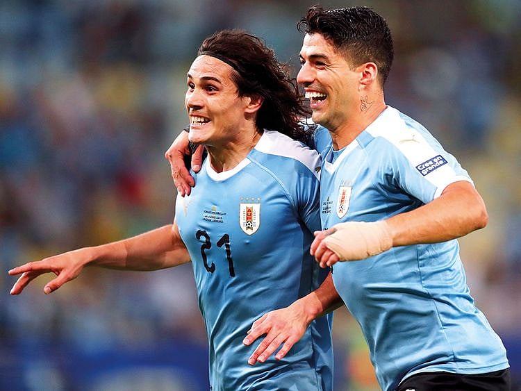 Uruguay’s Edinson Cavani