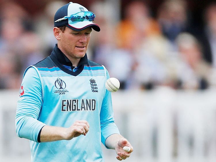 England skipper Eoin Morgan