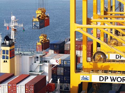 Jebel Ali port in Dubai