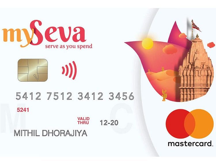 Credit card to facilitate donations for Abu Dhabi temple