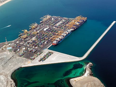 Khorfakkan container terminal