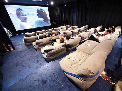 The Cinema Akil in A4 Space at the Alserkal Avenue, Dubai.