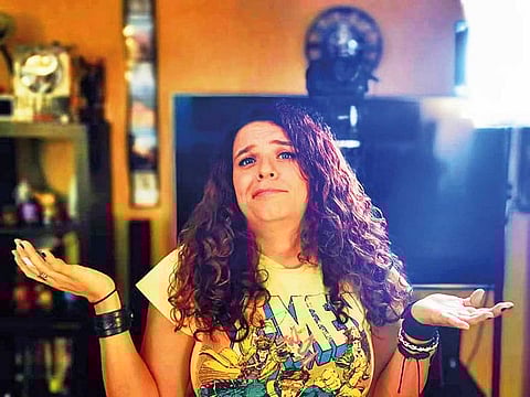 Razan Takash says there is an intellectual resistance when women make the same jokes or say the same things a male comedian would, which is why she stays clear of controversial issues.