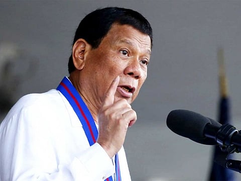 Philippines President Rodrigo Duterte  