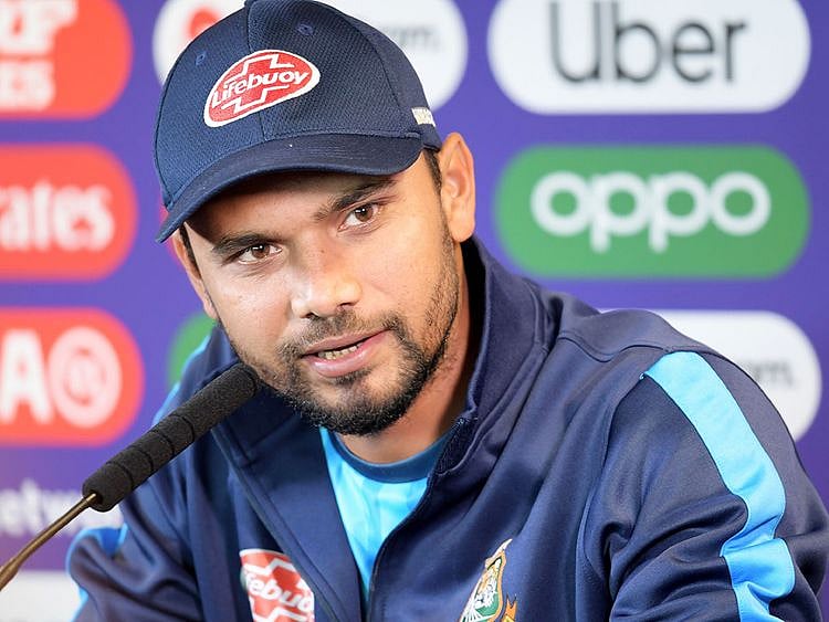 Bangladesh's captain Mashrafe Mortaza
